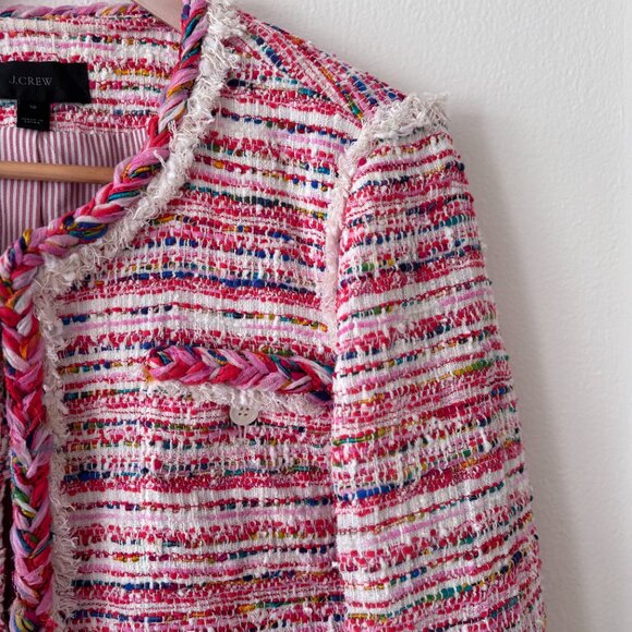 J. Crew French Tweed Lady Jacket - Picture 5 of 8